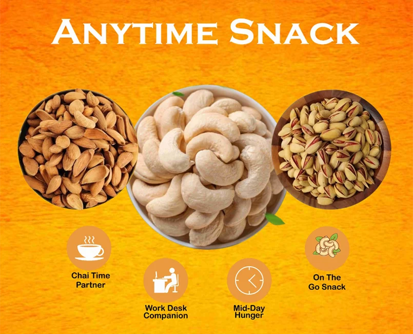 Shoodhatv Mamra Badam, Cashew, Pistachio